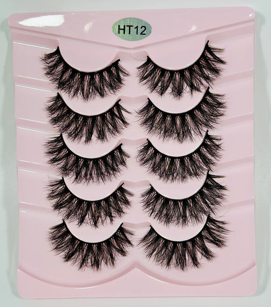 Queen Beauty HT-12 hand made lashes