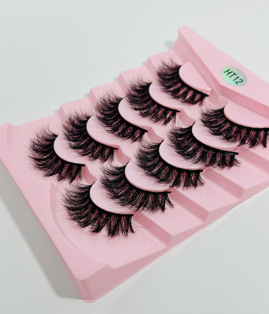 Queen Beauty HT-12 hand made lashes
