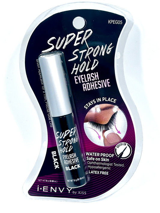 EYELASH ADHESIVE SUPER STRONG.BLACK.