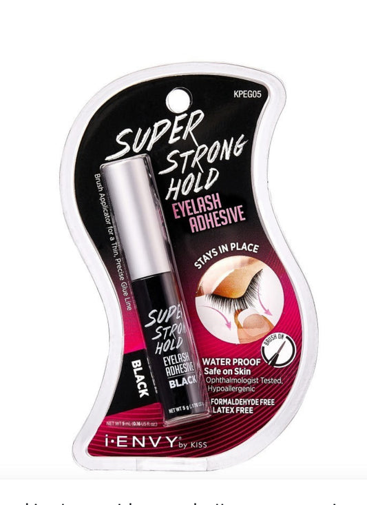 EYELASH ADHESIVE SUPER STRONG.BLACK.
