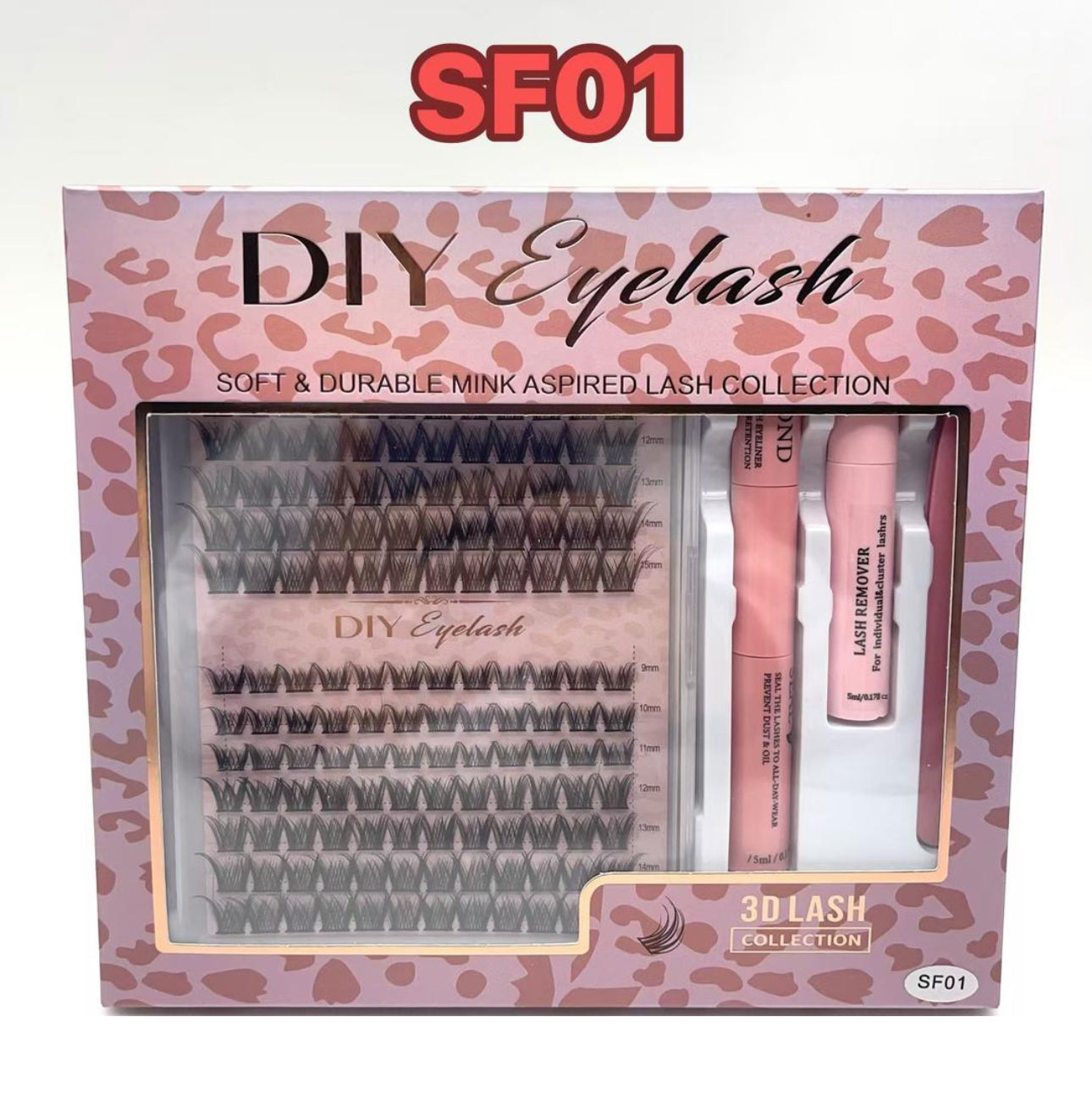 DIY LASH CLUSTERS EXTENSION SET.