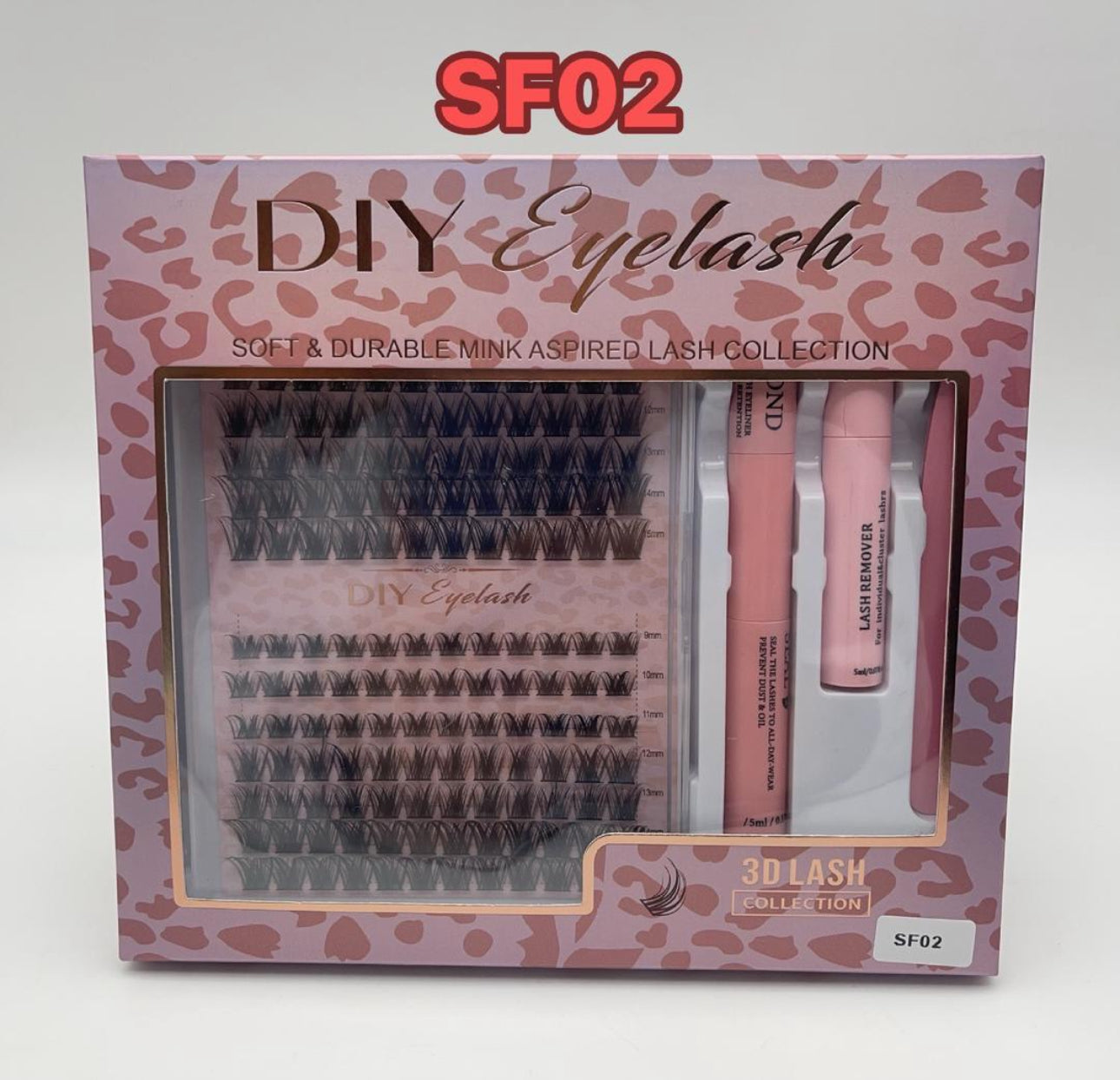 DIY LASH CLUSTERS EXTENSION SET.