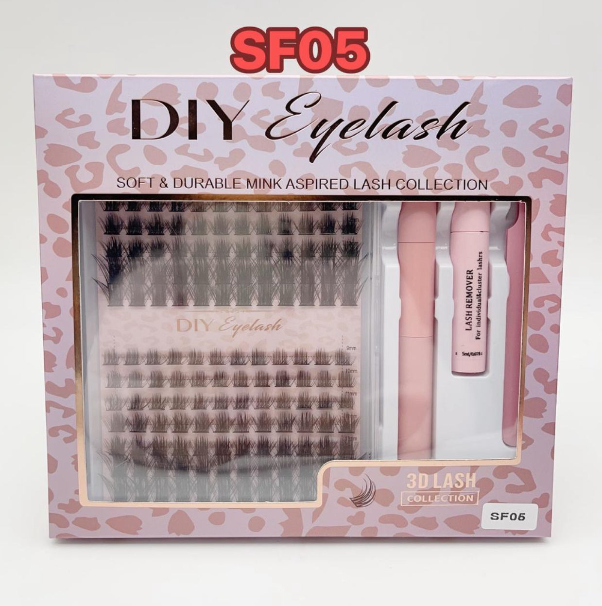 DIY LASH CLUSTERS EXTENSION SET.