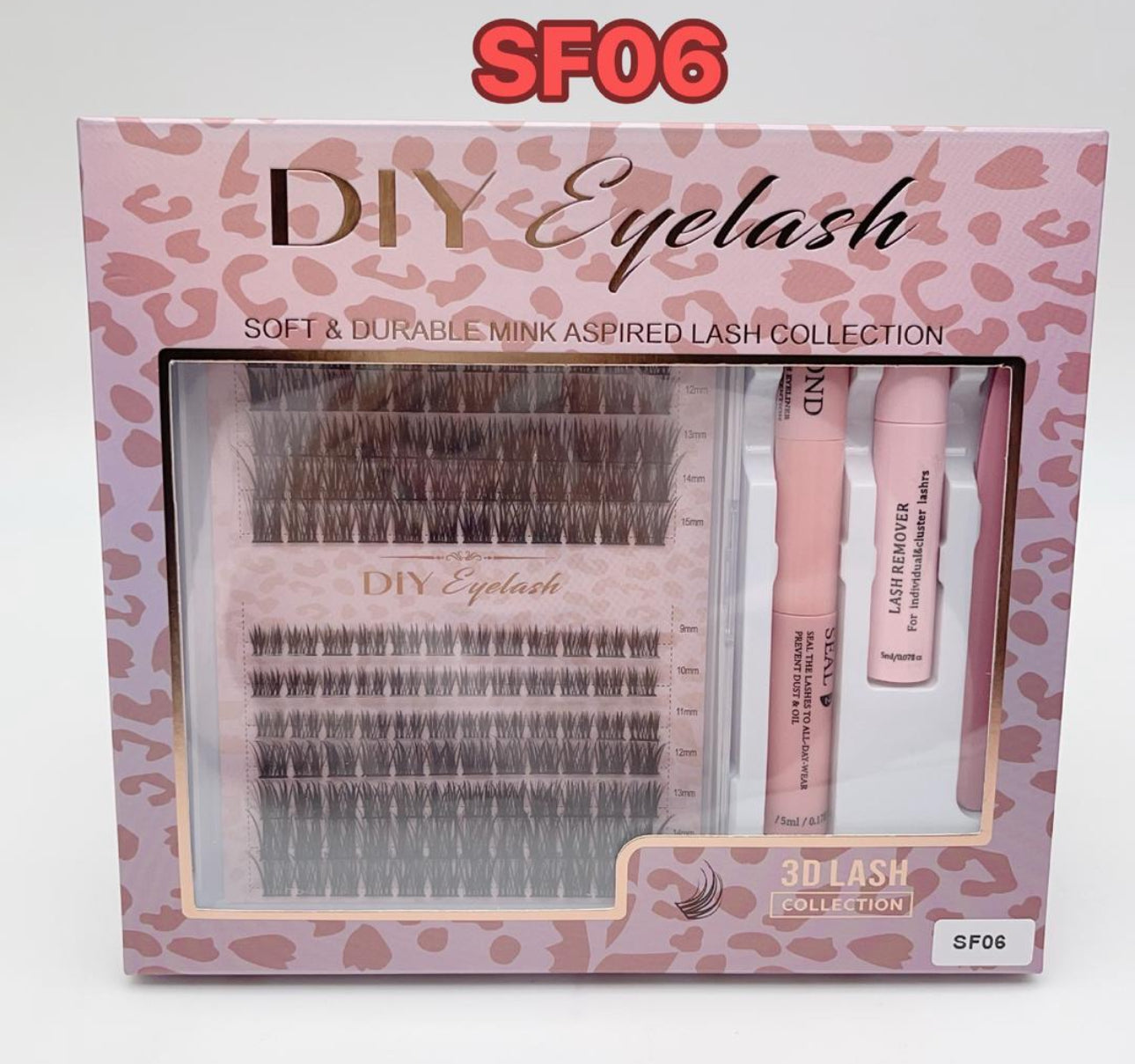 DIY LASH CLUSTERS EXTENSION SET.