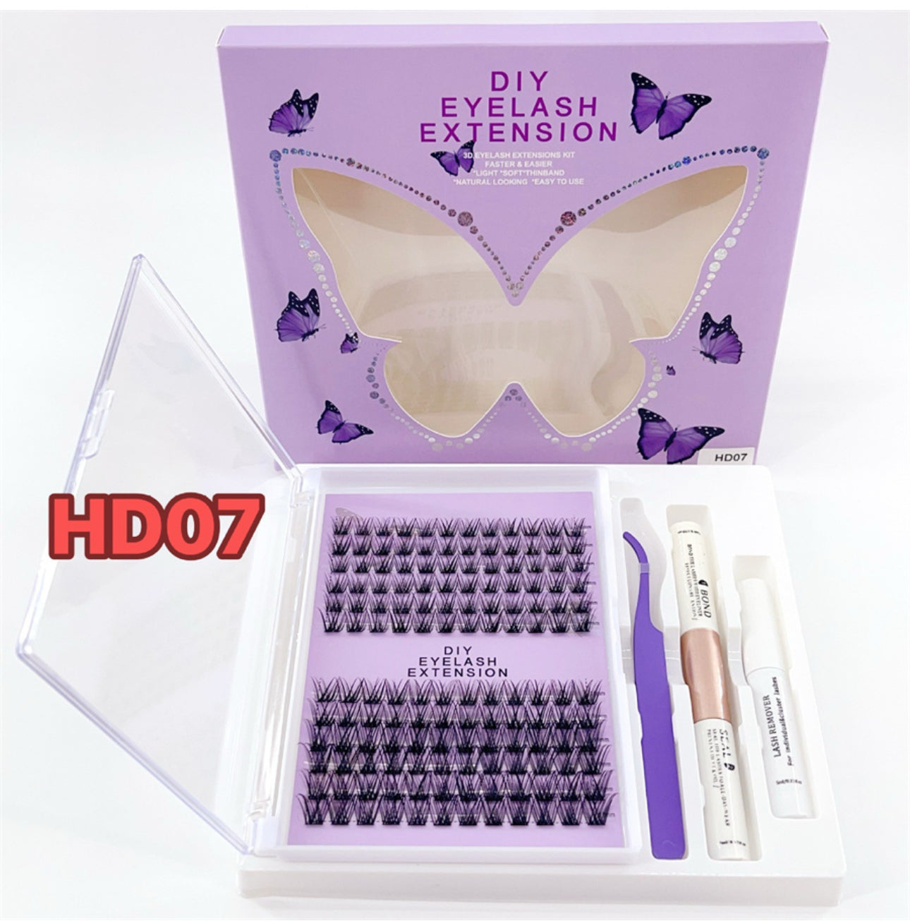 DIY EYELASH EXTENSION.