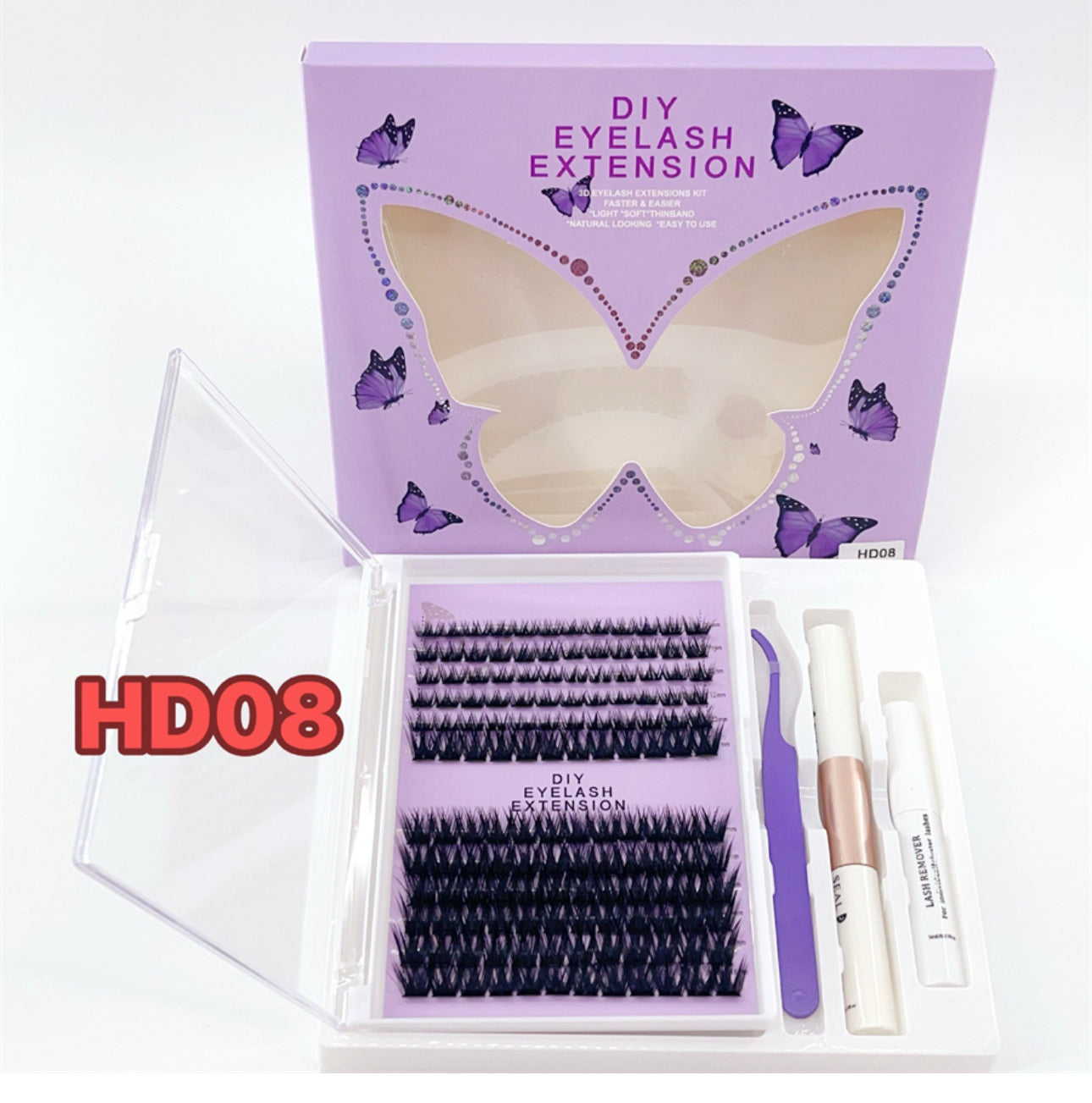 DIY EYELASH EXTENSION.