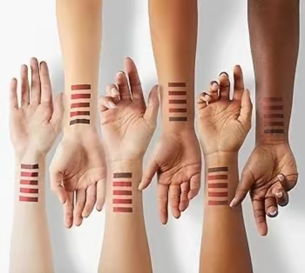 ITALIA TOP FIVE  MATTE LIPSTICK SET.