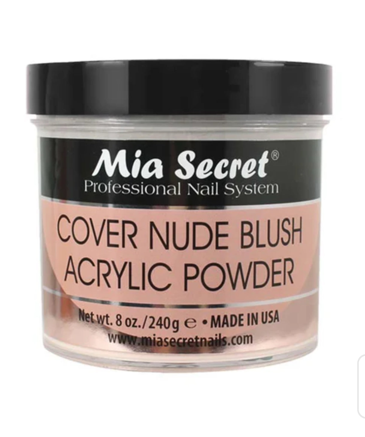 COVER NUDE BLUSH ACRYLIC POWDER.
