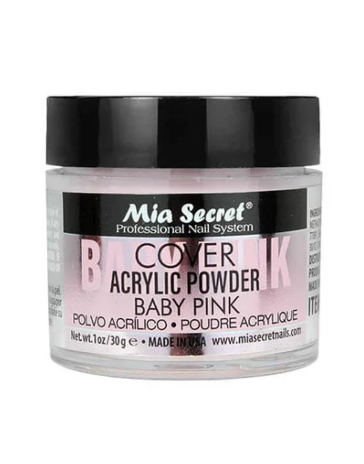 Cover Baby Pink Acrylic Powder.