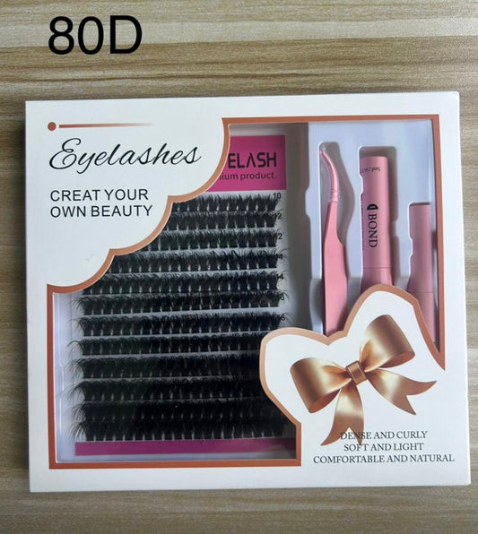 DIY FASHION EYELASH.