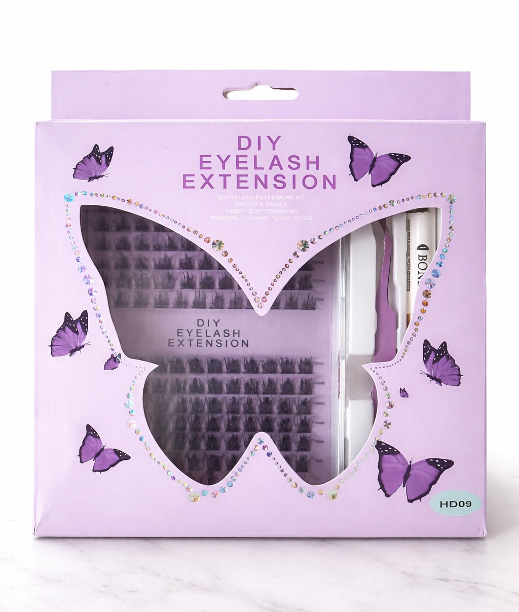 DIY EYELASH EXTENSION.