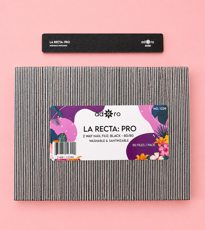 NAIL FILE: BLACK -80/80