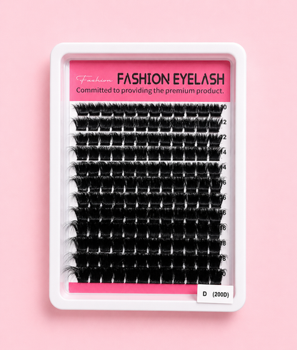 FASHION EYELASH- CLUSTERS.