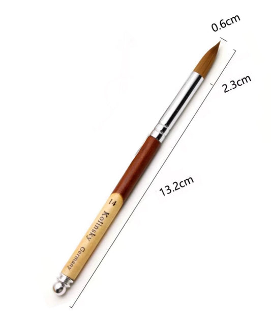 KOLINSKY NAIL BRUSH.