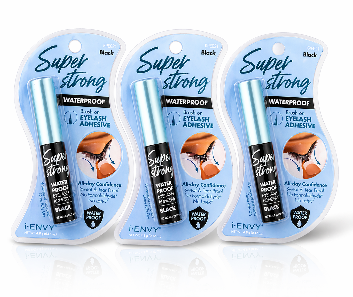 SUPER STRONG BLACK EYELASH ADHESIVE (3 set)