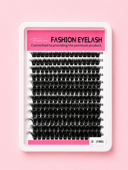 FASHION EYELASH- CLUSTERS.
