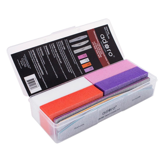 NAIL FILE COLLECTION: 8PC SET.