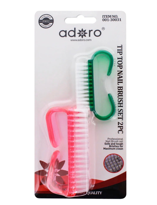 TWO PC NAIL BRUSH