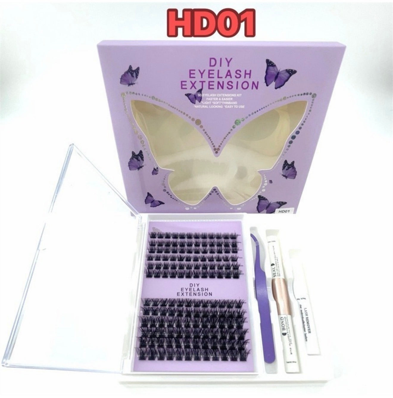 DIY EYELASH EXTENSION.