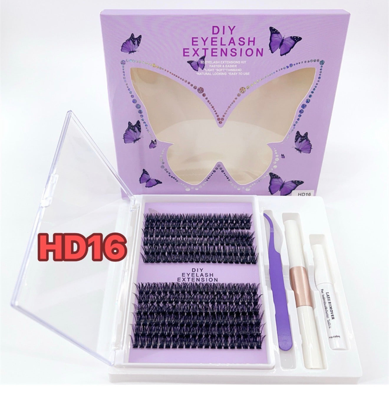DIY EYELASH EXTENSION.