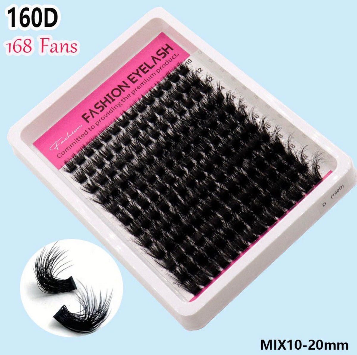 FASHION EYELASH- CLUSTERS.