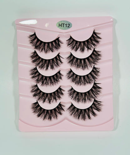 Queen Beauty HT-12 hand made lashes