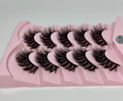 Queen Beauty HT-12 hand made lashes