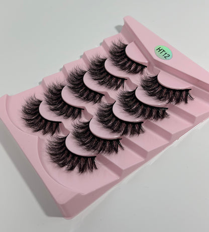 Queen Beauty HT-12 hand made lashes