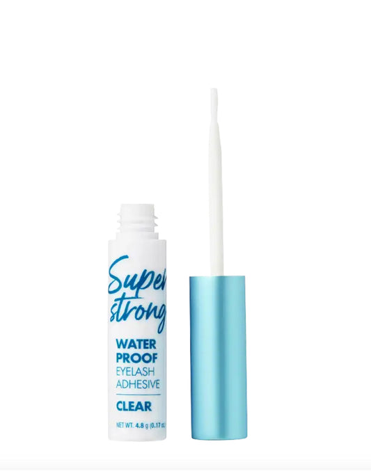 SUPER STRONG CLEAR ADHESIVE.