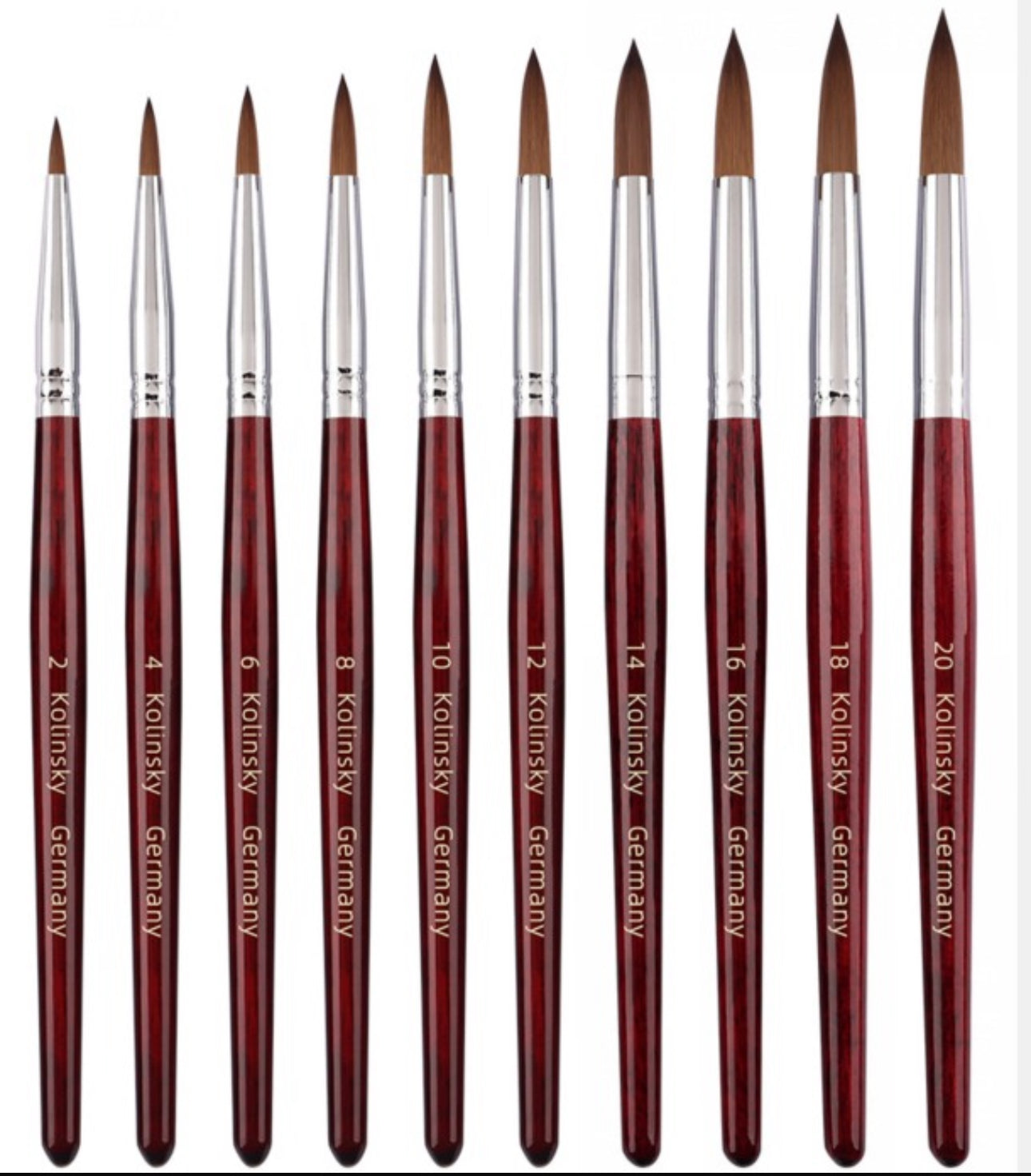 Kolinsky Acrylic Nail Brush