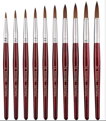 Kolinsky Acrylic Nail Brush