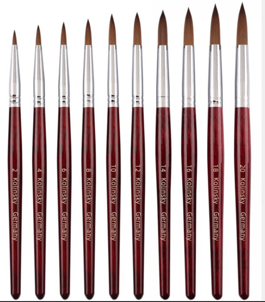 Kolinsky Acrylic Nail Brush
