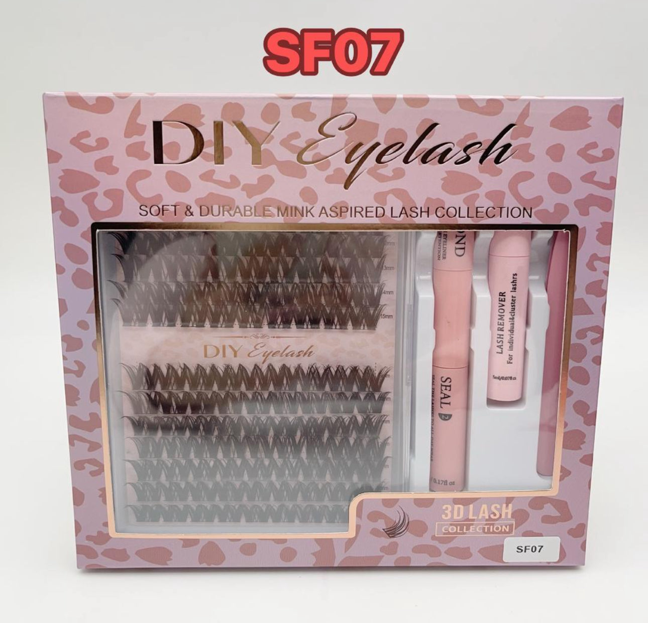DIY LASH CLUSTERS EXTENSION SET.