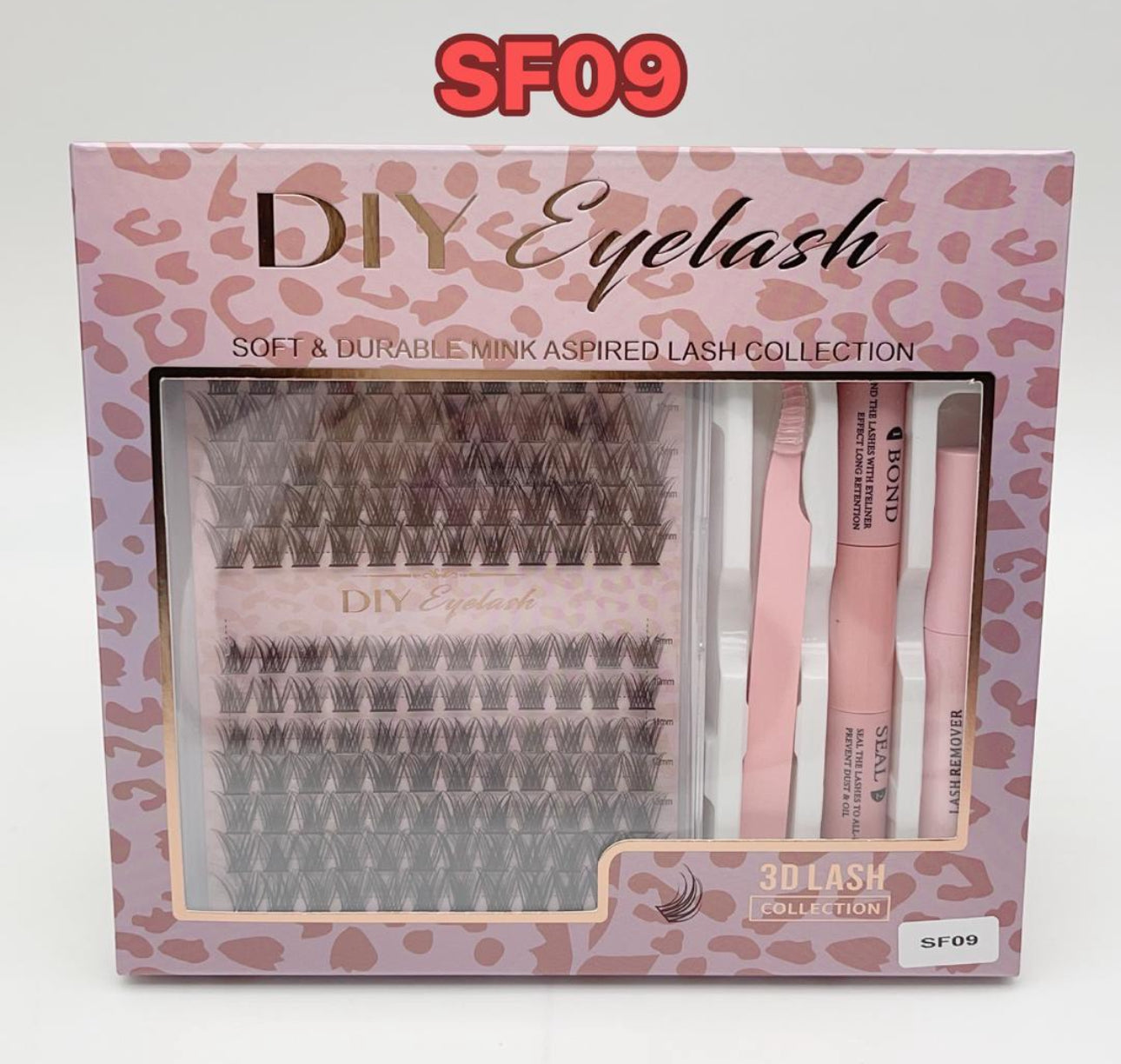 DIY LASH CLUSTERS EXTENSION SET.