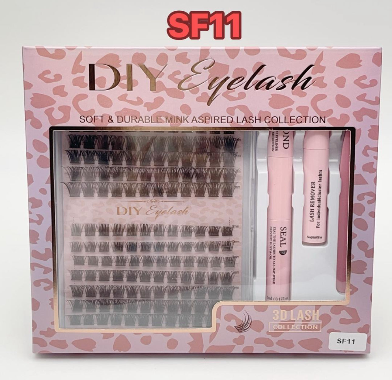 DIY LASH CLUSTERS EXTENSION SET.
