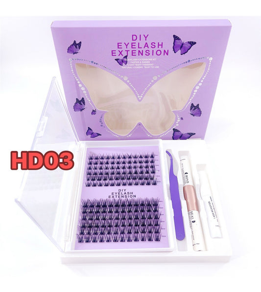 DIY EYELASH EXTENSION.