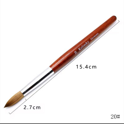 Kolinsky Acrylic Nail Brush