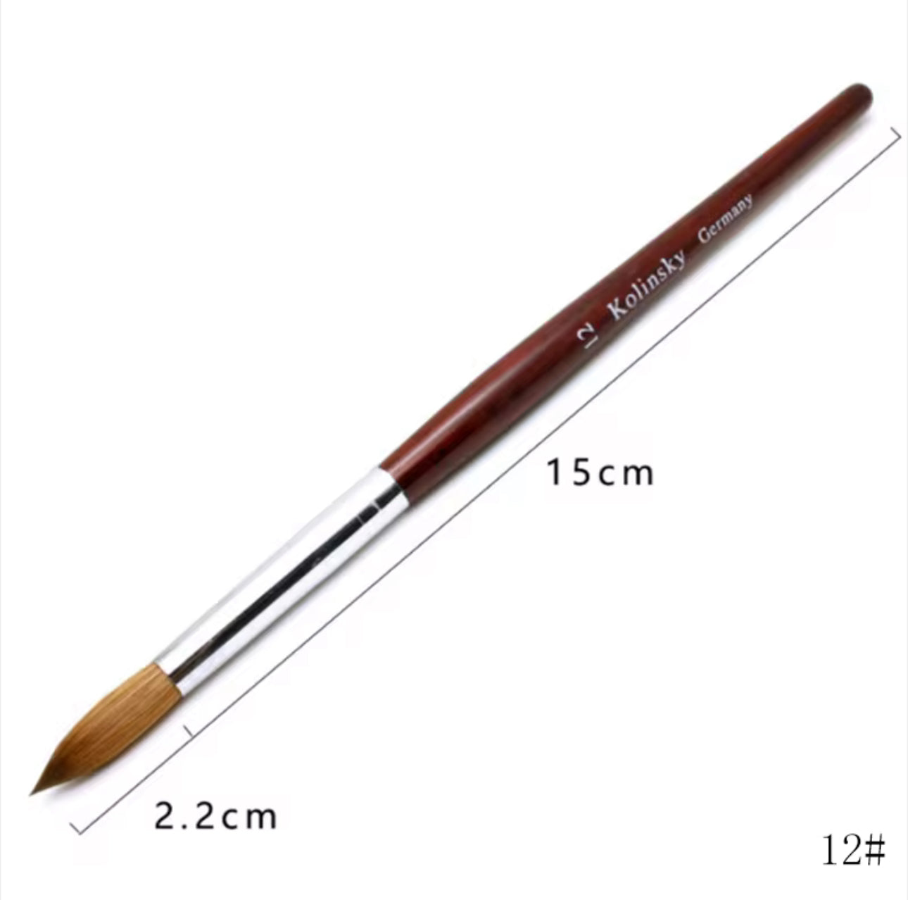 Kolinsky Acrylic Nail Brush