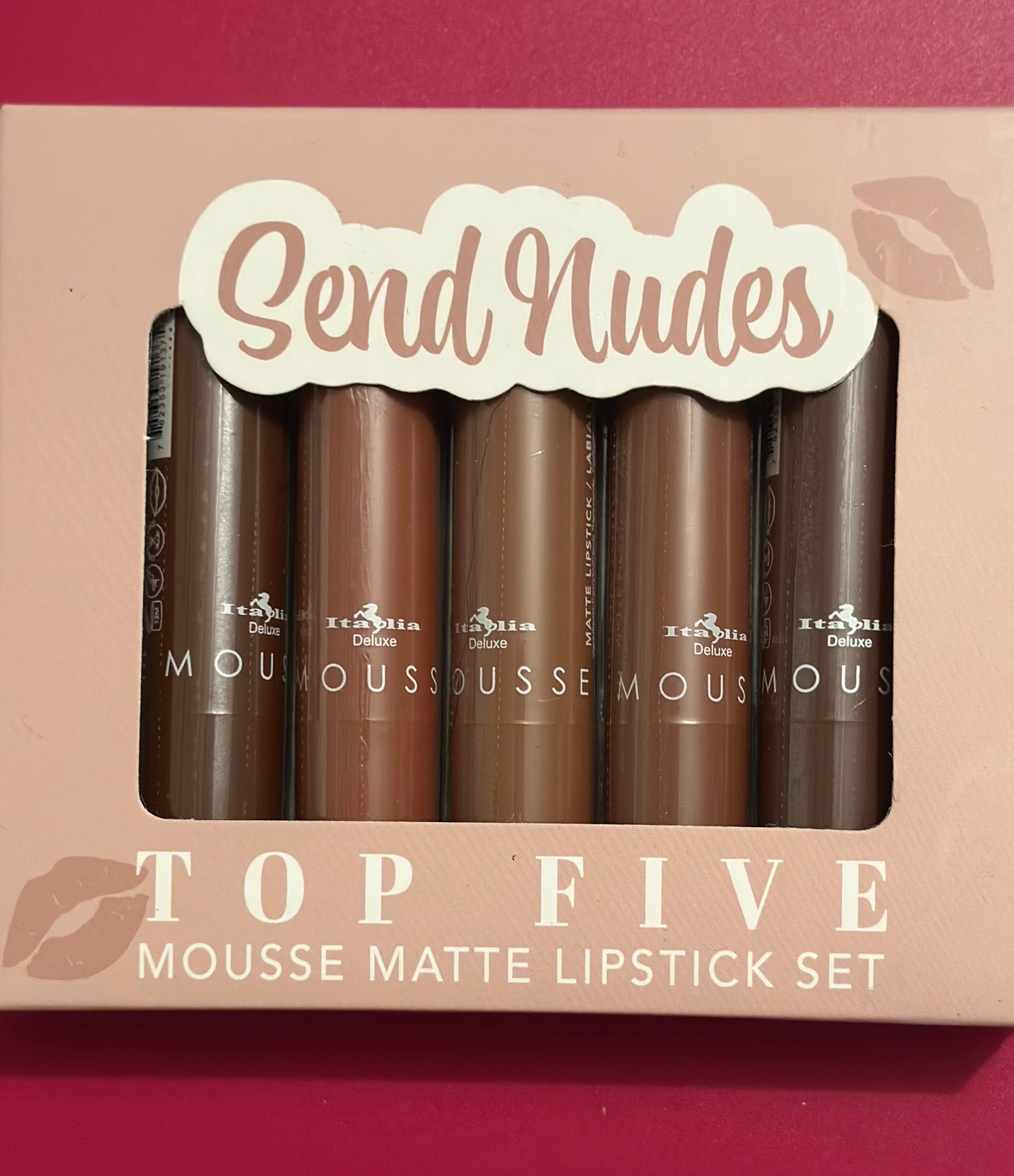 Italia TOP FIVE LIPSTICK SET