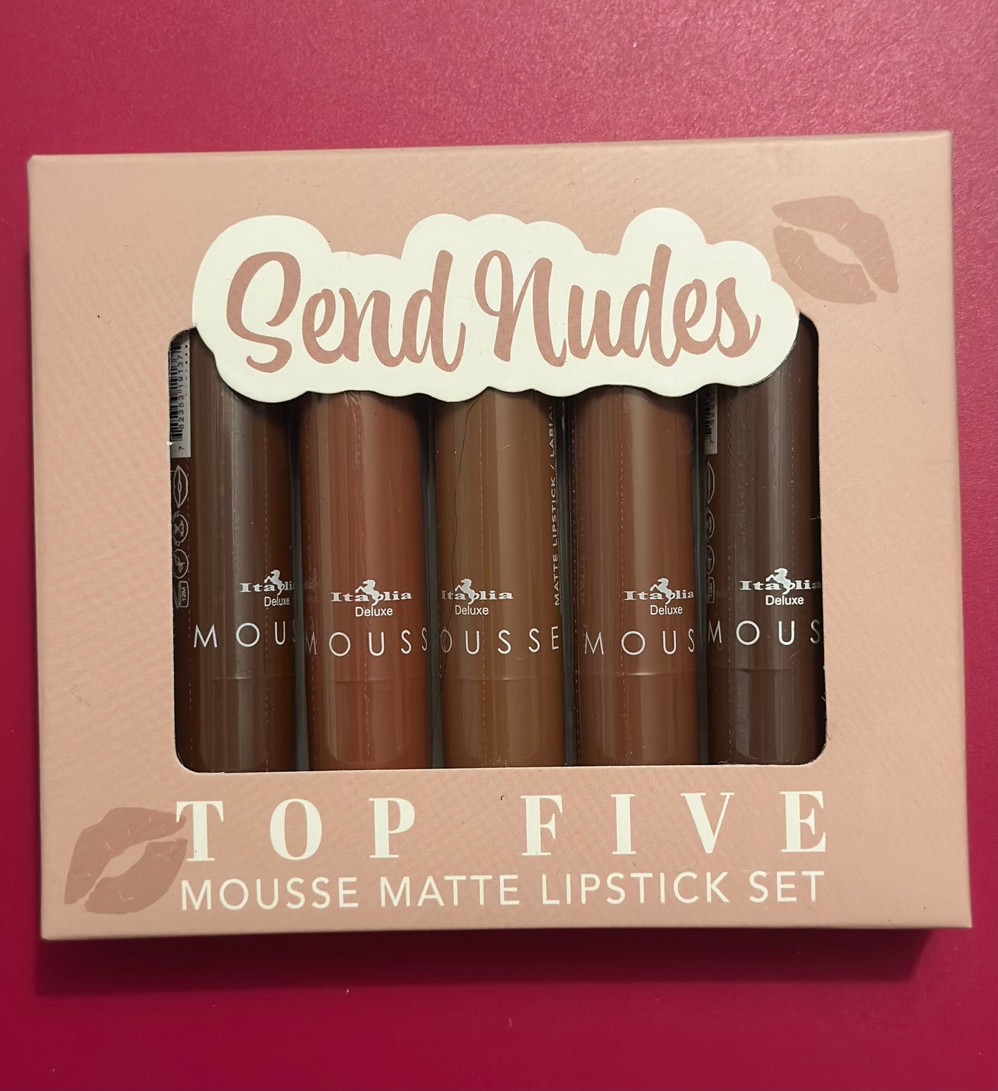 Italia TOP FIVE LIPSTICK SET