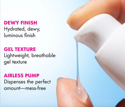 H20 LOCK HYDRATING GEL PRIMER.