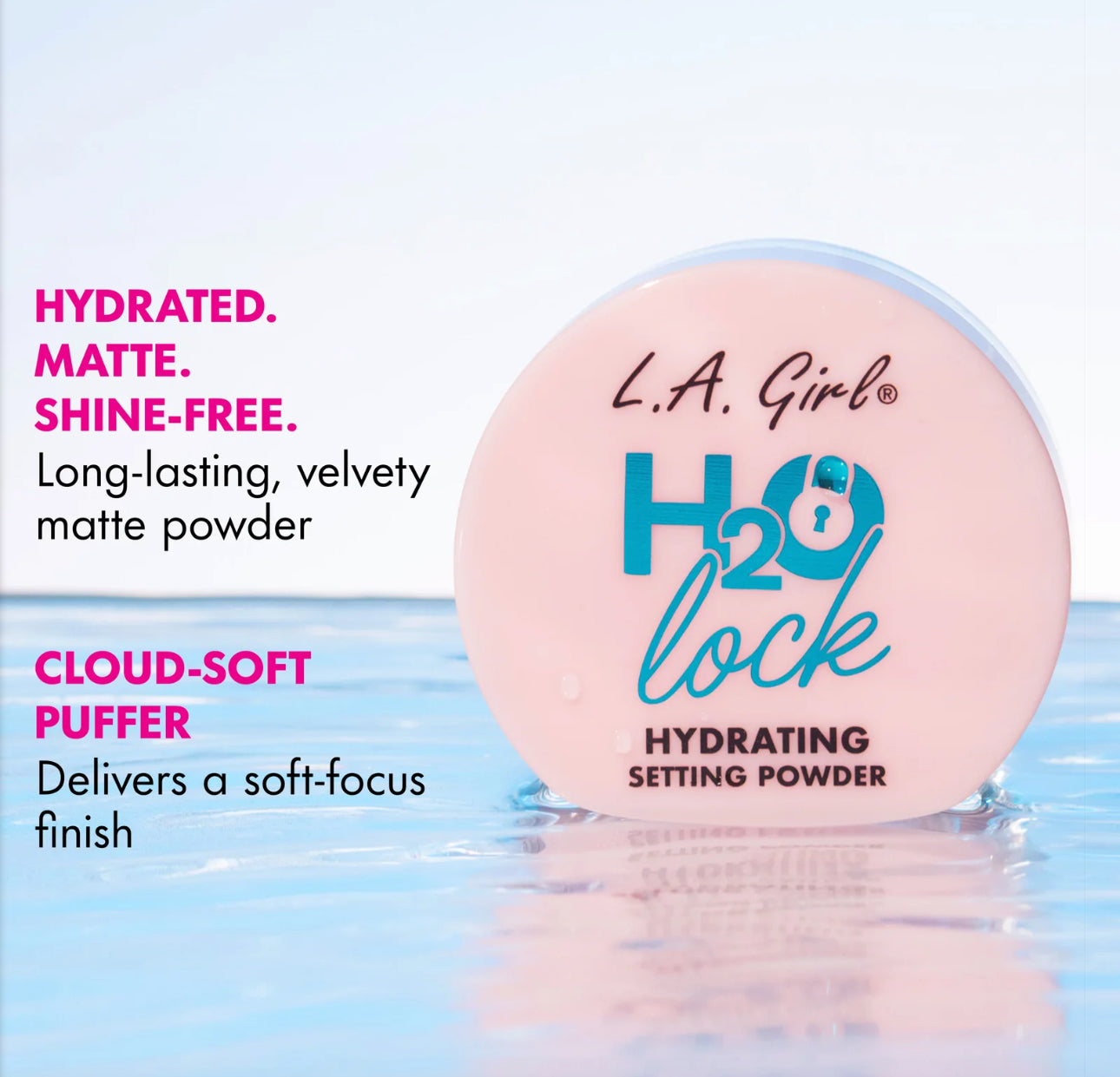 H20 Lock Hydrating setting Powder .