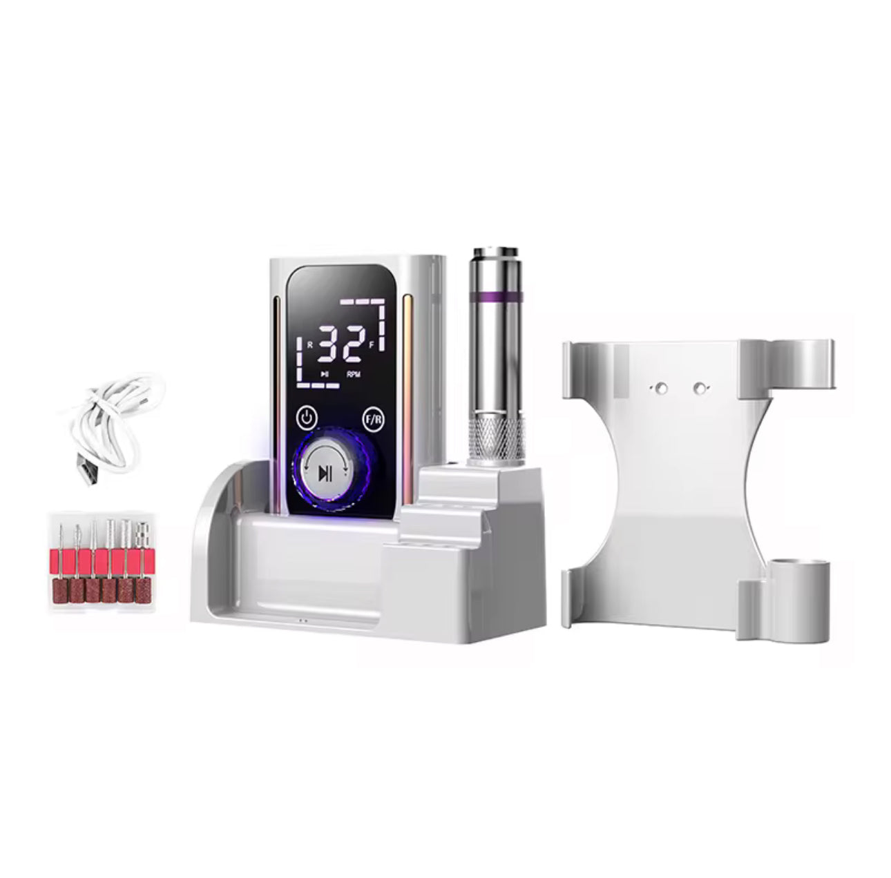 CORDLESS NAIL DRILL.