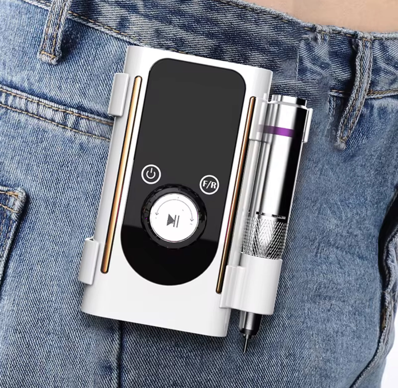 CORDLESS NAIL DRILL.