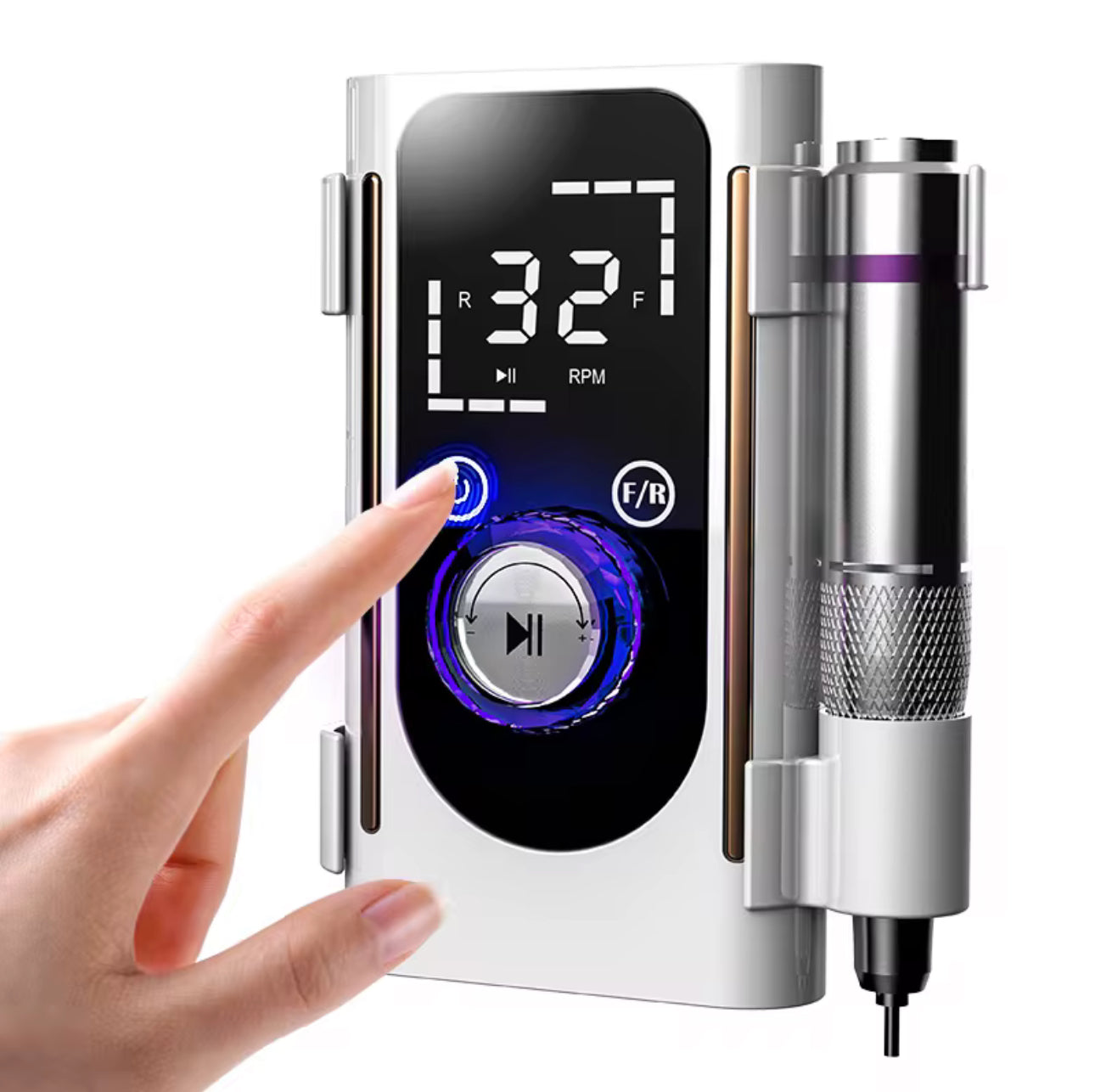 CORDLESS NAIL DRILL.