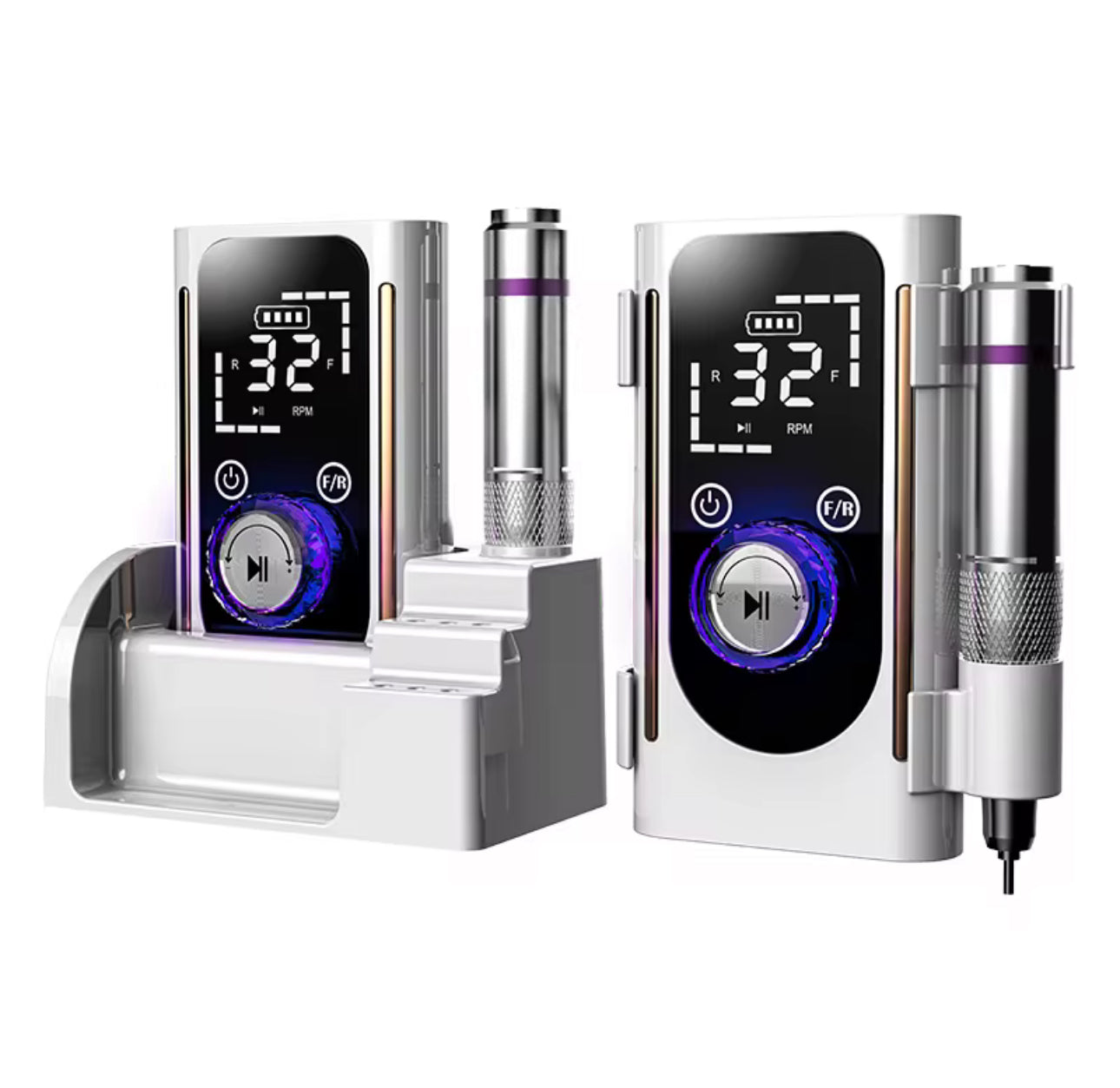 CORDLESS NAIL DRILL.