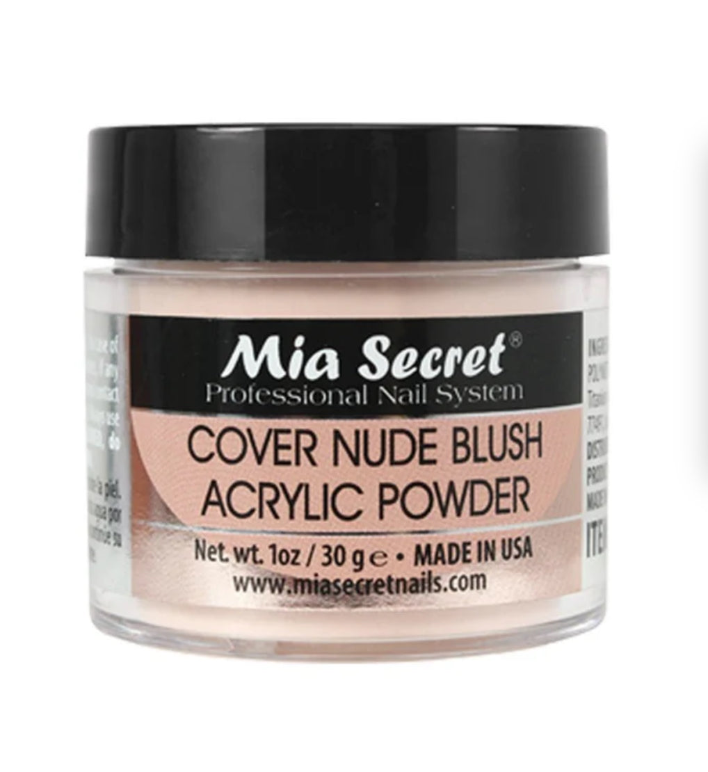 COVER NUDE BLUSH ACRYLIC POWDER.