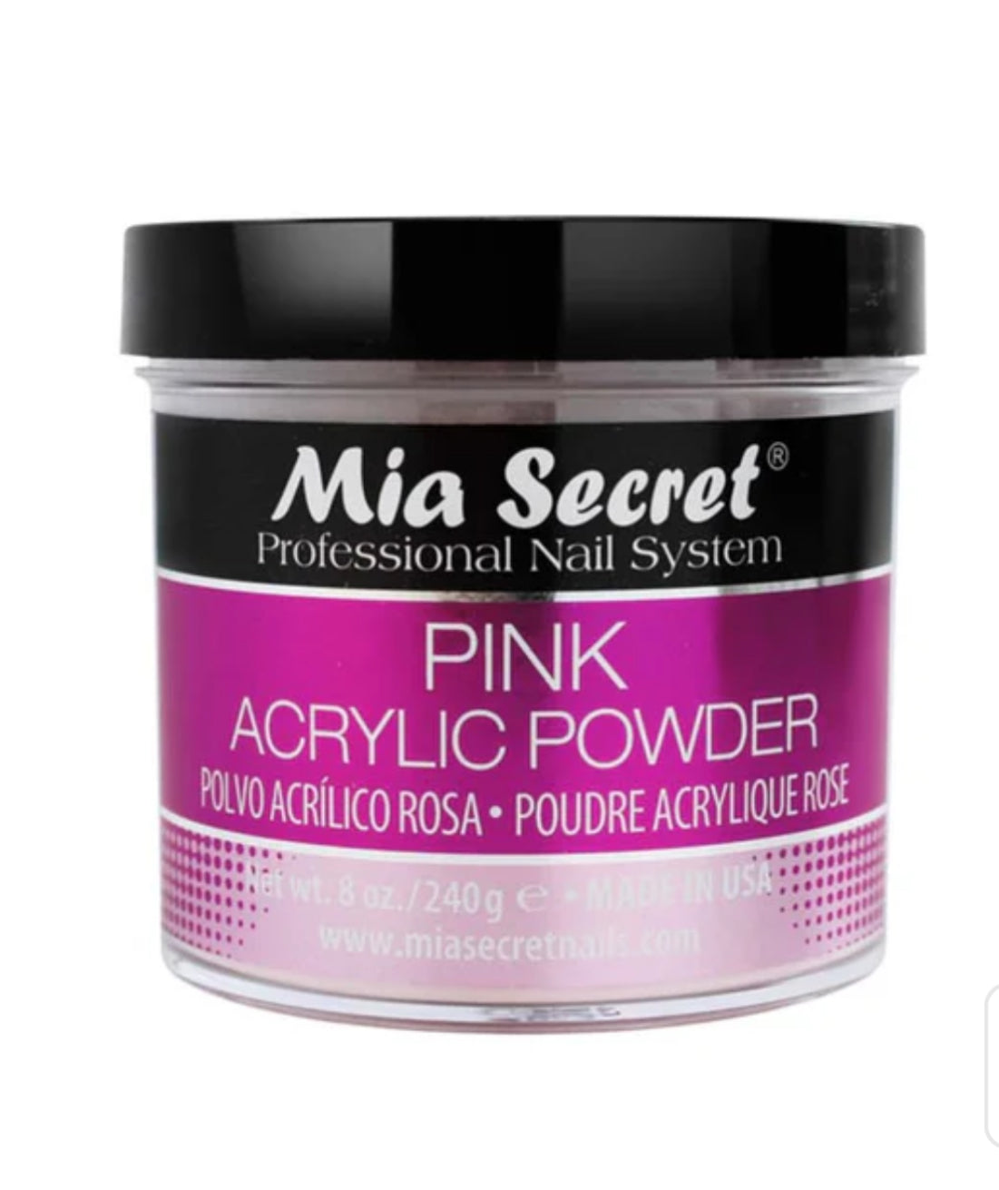 Mia secret Pink Acrylic powder .