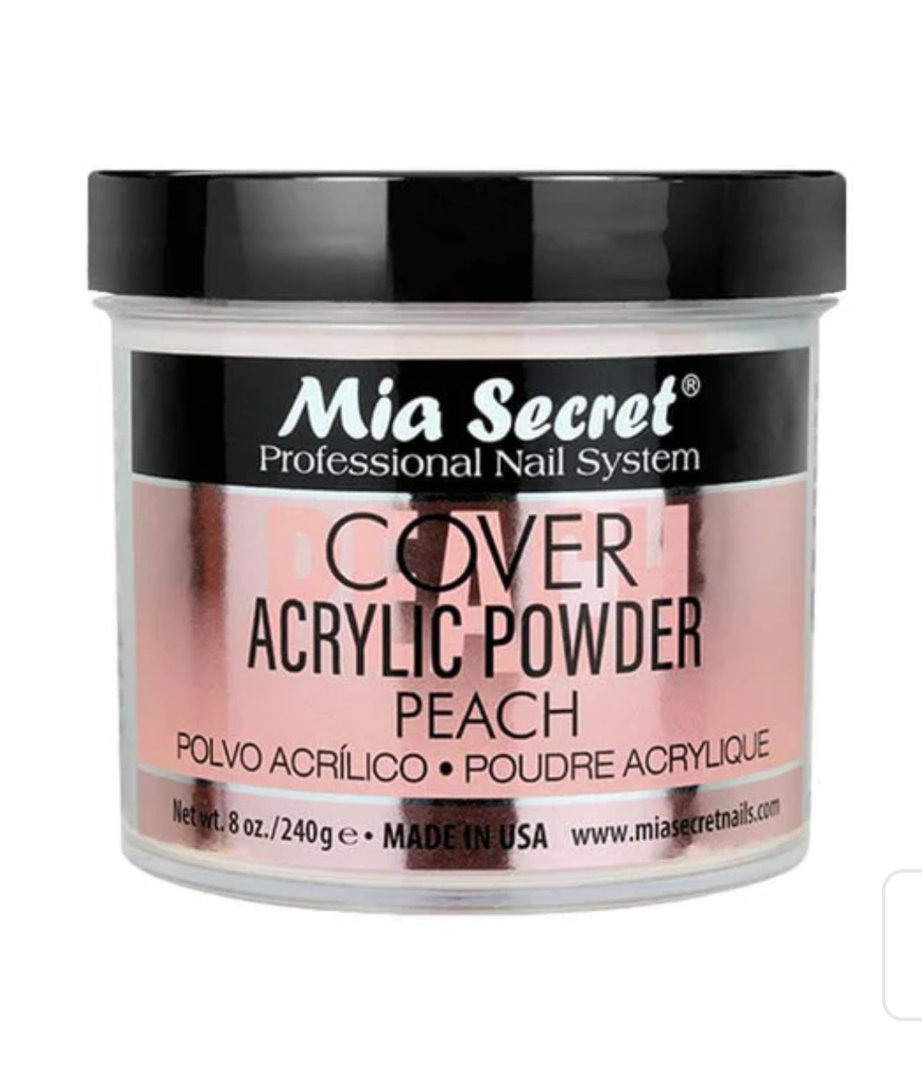 Peach Cover Acrylic Powder..