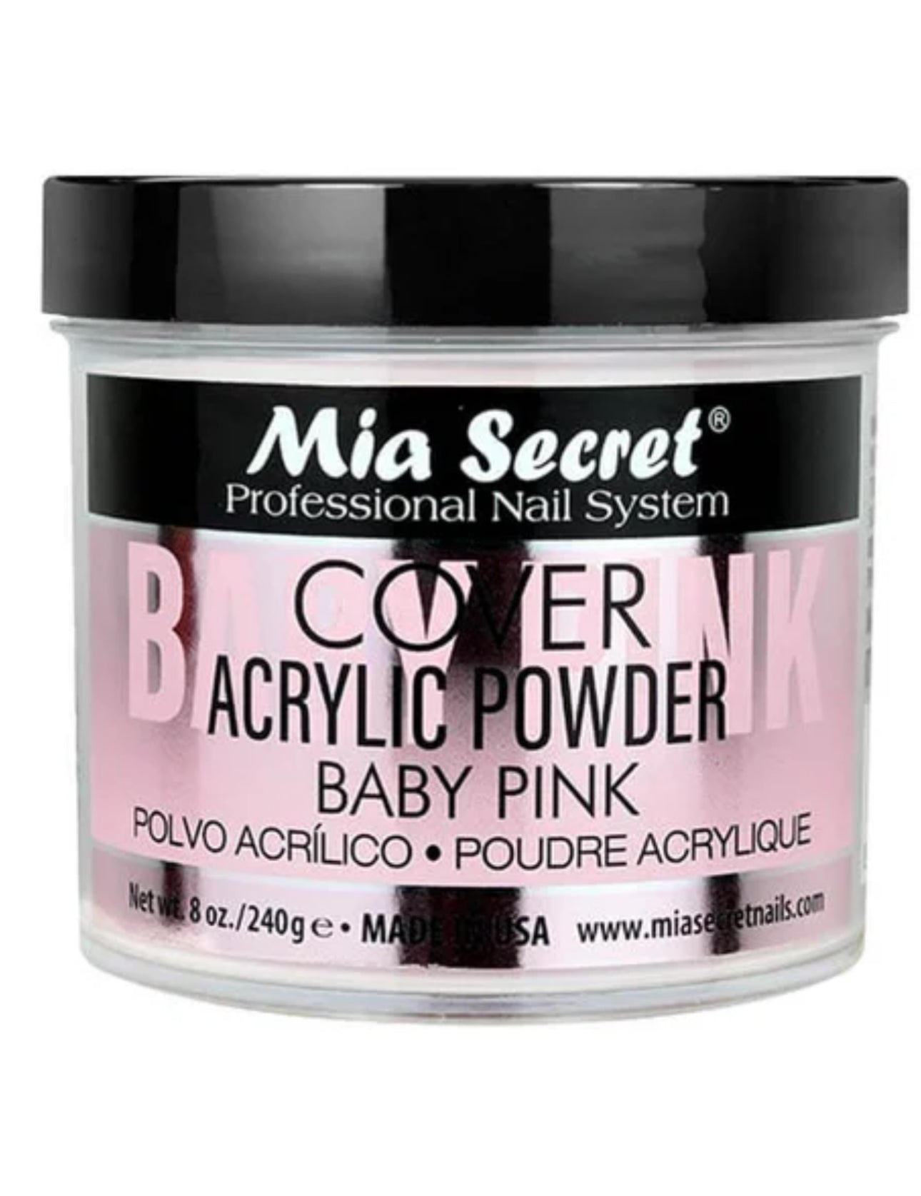 Cover Baby Pink Acrylic Powder.